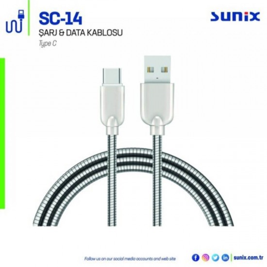 SUNIX Kablo SC14 TYPE-C