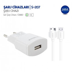 SUNIX Şarj ev Başlık S207 IPHONE