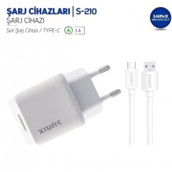 SUNIX Şarj ev Başlık S214 IPHONE